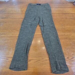 Vintage 80s Nancy Bolen City Girl‎ Ribbed Rayon Pants High Rise Size Small